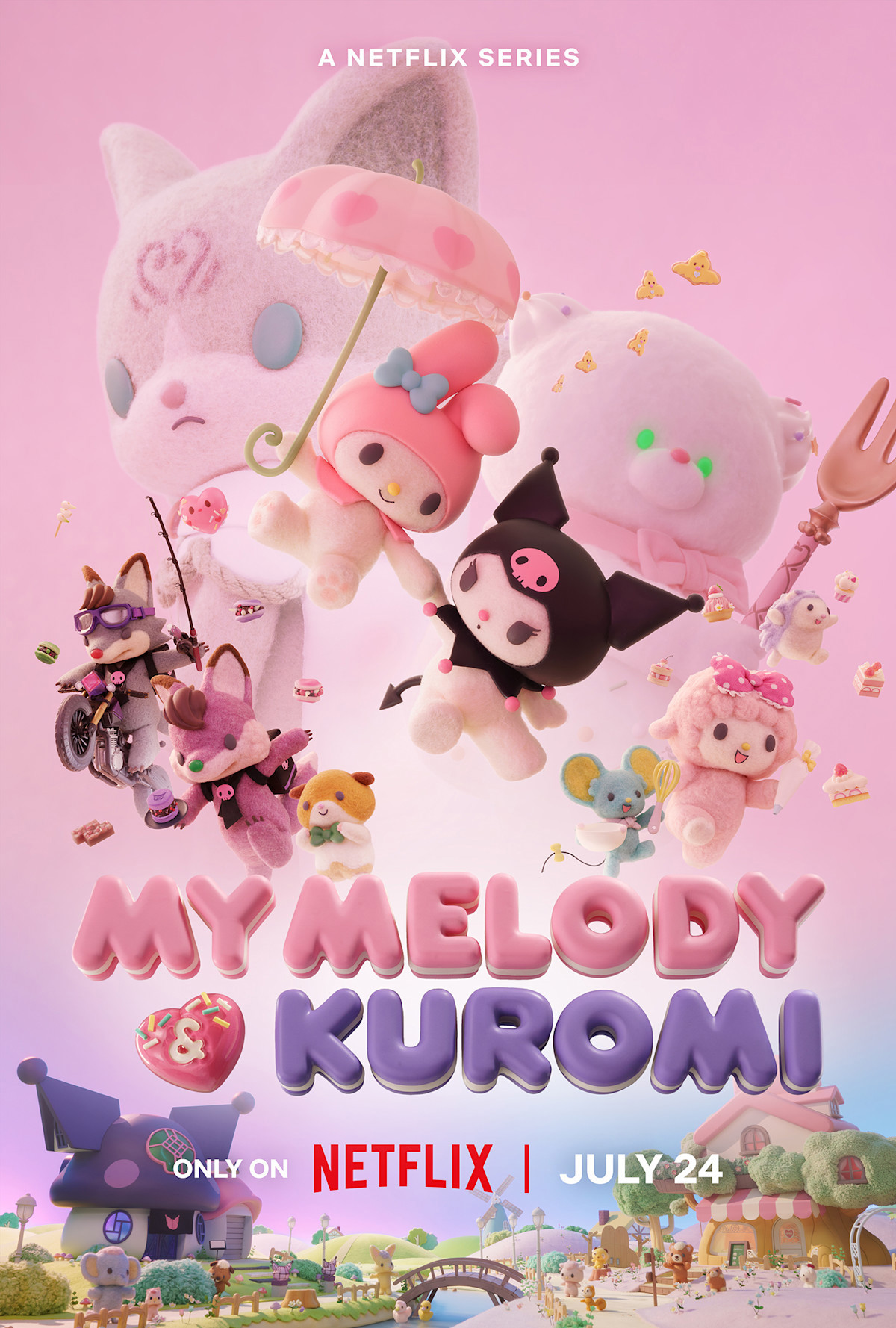 新品おかあさんNetflixシリーズMyMelotfy＆Kuromiマスコット② My Melody & Kuromi - Сезон 1 смотреть онлайн - TheDoctor Team